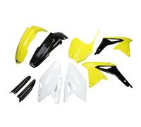 Ufo Suzuki Rmz 450 2008-2017 Sukit414f-999 Fork Protectors & Plastics Kit Giallo
