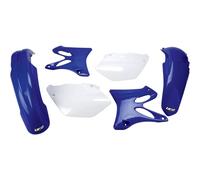 Ufo Yamaha Yz 125 05 Yakit301f@999 Plastics Kit Bianco,Blu