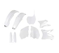 Ufo Yamaha Yz 125/250 2008-2014 No Usa Yakit302f-046 Fork Protectors & Plastics Kit Bianco