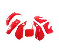 kit plastiche carene Honda CR 125 1998 - 1999 CR 250 1997 - 1999 Rosso Fluo UFO