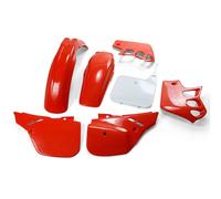 Ufo Honda Cr 500 R 89 Hokit091f@ Plastics Kit Rosso