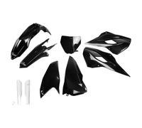 Ufo Husqvarna Tc 250 2016-2016 Hukit617f-001 Fork Protectors & Plastics Kit Nero