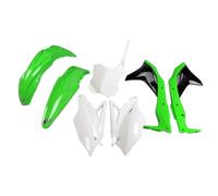 UFO Turkey Kit plastiche moto Kawasaki KXF 250 17-17 colore originale