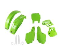Ufo Kawasaki Kx 500 1993-1995 Kakit187f-026 Fork Protectors & Plastics Kit Verde