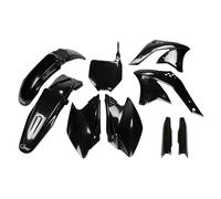 UFO Turkey Kit carenatura Kawasaki KXF 250 2007 - Full kit 9 pezzi nero con protezione per forcella