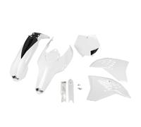 UFO Turkey Kit plastiche completo KTM SX-F 450 2007-2010 Protezioni forcella Bianco