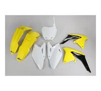 Kit Da Plastica UFO OEM Colore Giallo/Nero/Bianco Suzuki rm-z450 per Moto