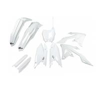 Ufo Suzuki Rmz 250/450 2019-2024 Sukit418f-041 Fork Protectors & Plastics Kit Bianco