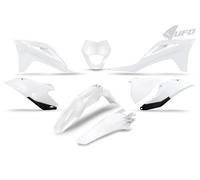 UFO Kit Plastiche Completo con portafaro Gas Gas EC 300 2021 > 2023 bianco 041