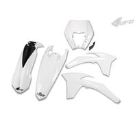 UFO Kit Plastiche Completo con portafaro Ktm EXC-F 450 2012 > 2013 bianco 047