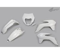 UFO Kit Plastiche Completo con portafaro Ktm EXC-F 500 2014 > 2016 bianco 047