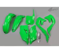 UFO Kit Plastiche Completo Kawasaki KXF 250 2021 > 2023 verde fluoro AFLU