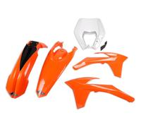 kit plastiche Ktm Exc 125 200 250 300 350 450 500 2012 - 2013 Replica portafaro