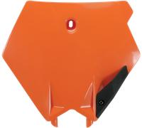 UFO KT03075#127 FRONT NUMBER PLATE SX/SX-F ORANGE KTM SX 525 RACING 2006