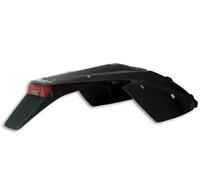 UFO KT03081#001 ENDURO REAR FENDER W STOP-TAILLIGHT EXC BLACK KTM 125 2004