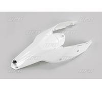 UFO Parafango posteriore per KTM EXC 250 2008-2011 con fiancatine e attacchi Bianco 047