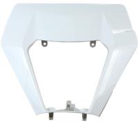 UFO PORTAFARO ANTERIORE KTM 125 XC-W 2017-2019 BIANCO