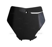 UFO KTM SX SXF EXC EXCF - 16/22 - Piastra Frontale Nera KT04094-001