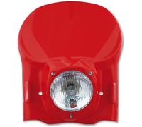 Ufo Mascherina Portafaro Epoca Vintage con Attacchi Motocross Enduro Rosso