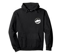 UFO nella Foresta - UFOlogia Alien Distressed Design Felpa con Cappuccio