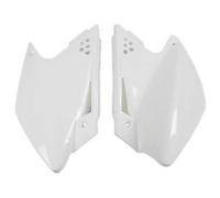 Fiancatine lat Ufo Kawasaki KXF 250 2006-2008 bianco