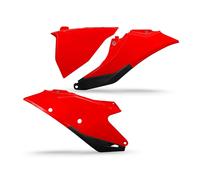 UFO Turkey Fiancatine laterali Gas Gas MC 125 2021-2022 con copertura scatola filtro sx Rosso