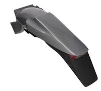 UFO Parafango Posteriore Adatto An KTM EXC EGS Exe 98-03 Con Porta Targa Argento
