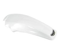UFO Turkey Parafango posteriore HO02601#041 per Honda CR125/250/500 Bianco