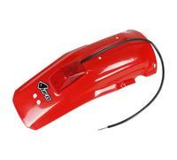 Parafango post Ufo con portatarga Honda XR 600 1988-2002 rosso