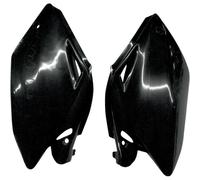UFO Parti Laterali Compatibili Con Honda CRF 250 04-05 Nero
