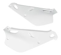 UFO Parti Laterali Compatibili Con Yamaha YZ 80 93-01 Bianco