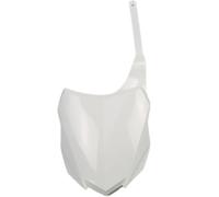 Portanumero Anteriore UFO Kawasaki Bianco KA04724-047 Per Moto Ricambi