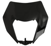 Plastiche faro anteriore Nero Ufo Ktm Exc 200-125-250-300-450-500/exc-f 250-350