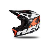 UFO PLAST CASCO ECHUS NERO/ARANCIO/BIANCO OPACO XXL
