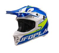 UFO PLAST CASCO INTREPID BLU/GIALLO XL