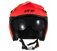 UFO PLAST CASCO SHERATAN JET ARANCIO FLUO XS