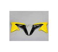 UFO PLAST convogliatori radiatore Giallo-Nero Suzuki RMZ 450 2008-2017