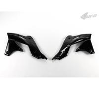UFO PLAST convogliatori radiatore per Kawasaki KXF 250 2013 > 2016 nero 001