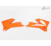 UFO PLAST convogliatori radiatore per Ktm EXC-F 450 2005 > 2007 arancio 127