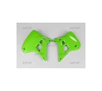 UFO PLAST convogliatori radiatore Verde Kawasaki KX 125 1990-1991