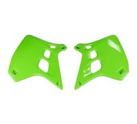 UFO PLAST convogliatori radiatore Verde Kawasaki KX 250 1990-1991