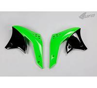 UFO PLAST convogliatori radiatore Verde Kawasaki KXF 250 2006-2008