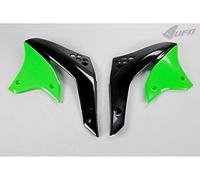 UFO PLAST convogliatori radiatore Verde Kawasaki KXF 450 2006-2008