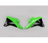 UFO PLAST convogliatori radiatore Verde-Nero Kawasaki KX 85 2014-2021