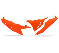 UFO PLAST fiancatine laterali arancio fluoro Ktm EXC 250 2024-2024