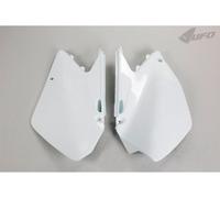 UFO PLAST fiancatine laterali no USA per Suzuki RM 250 2006 > 2023 bianco 041