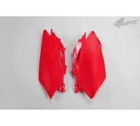 UFO PLAST fiancatine laterali per Honda CRF 250R 2010 > 2010 rosso 070