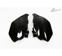 UFO PLAST fiancatine laterali per Yamaha YZ 125 2002 > 2005 nero 001