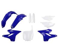 Ufo Yamaha Yz 125 15 Yakit319f@999 Plastics Kit Bianco,Blu