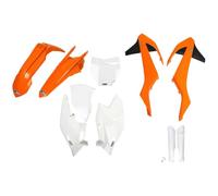 Ufo Ktm Sx/sx-f 2016-2018 Ktkit517f-999x Fork Protectors & Plastics Kit Arancione